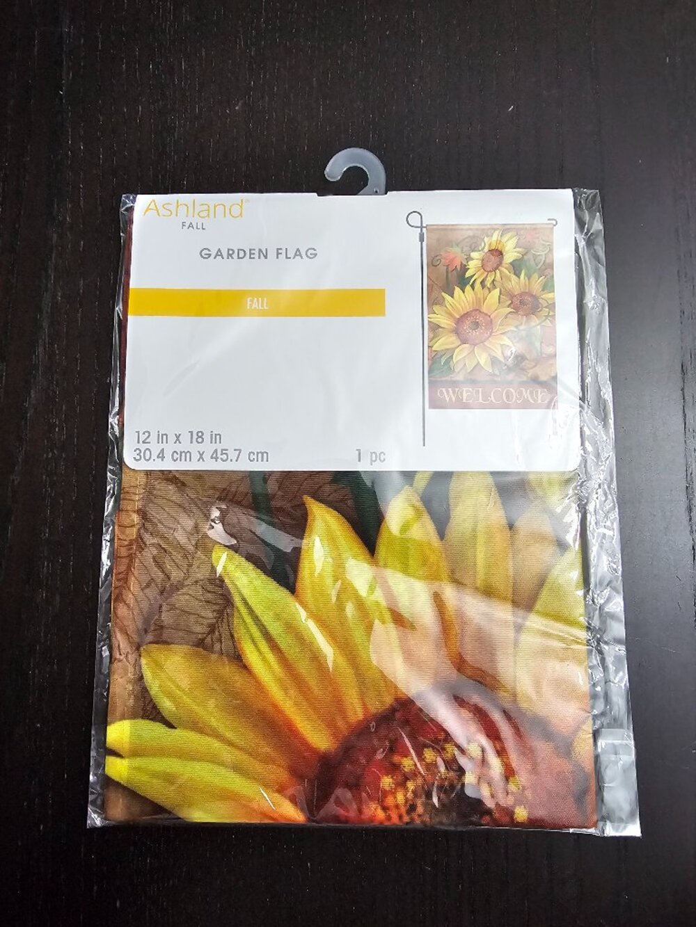 Ashland Garden Flag Welcome with Sunflowers New!
